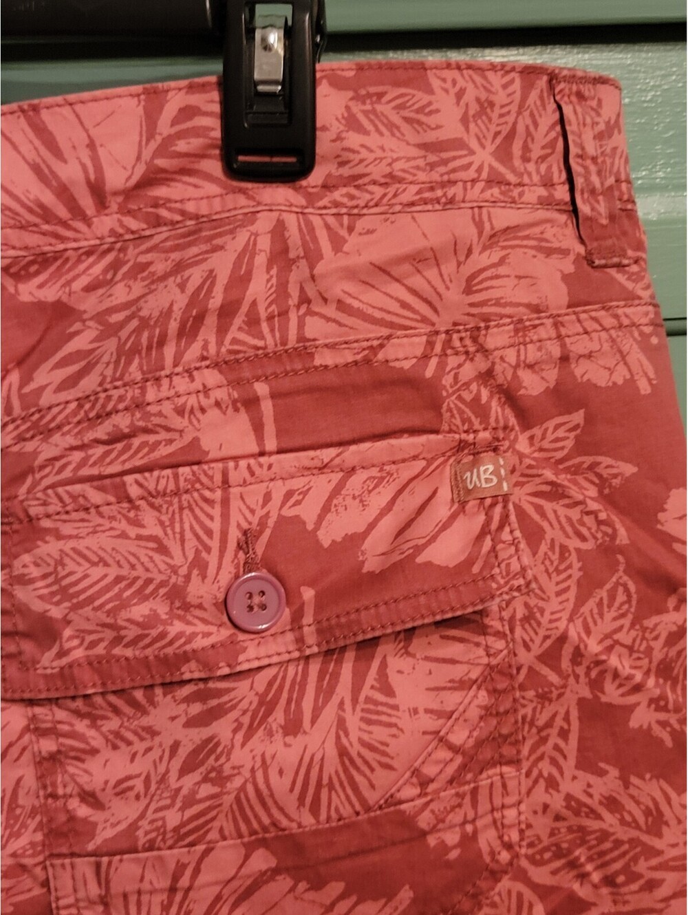 Union Bay Supplies (Size 18) Peach Color Convertible Shorts Roll Up Or Wear Down - Picture 5 of 9